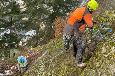 Bau Klettersteig Neuerburg