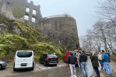Projektbesprechung Burg Klettersteig Neuerburg Südeifel