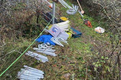 Material Klettersteig Bau Neuerburg