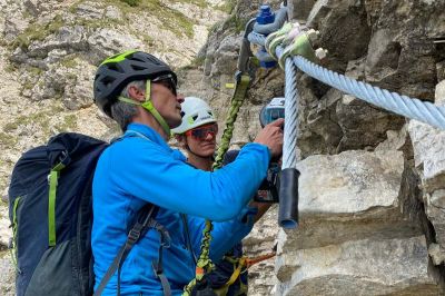 Montage Klettersteig